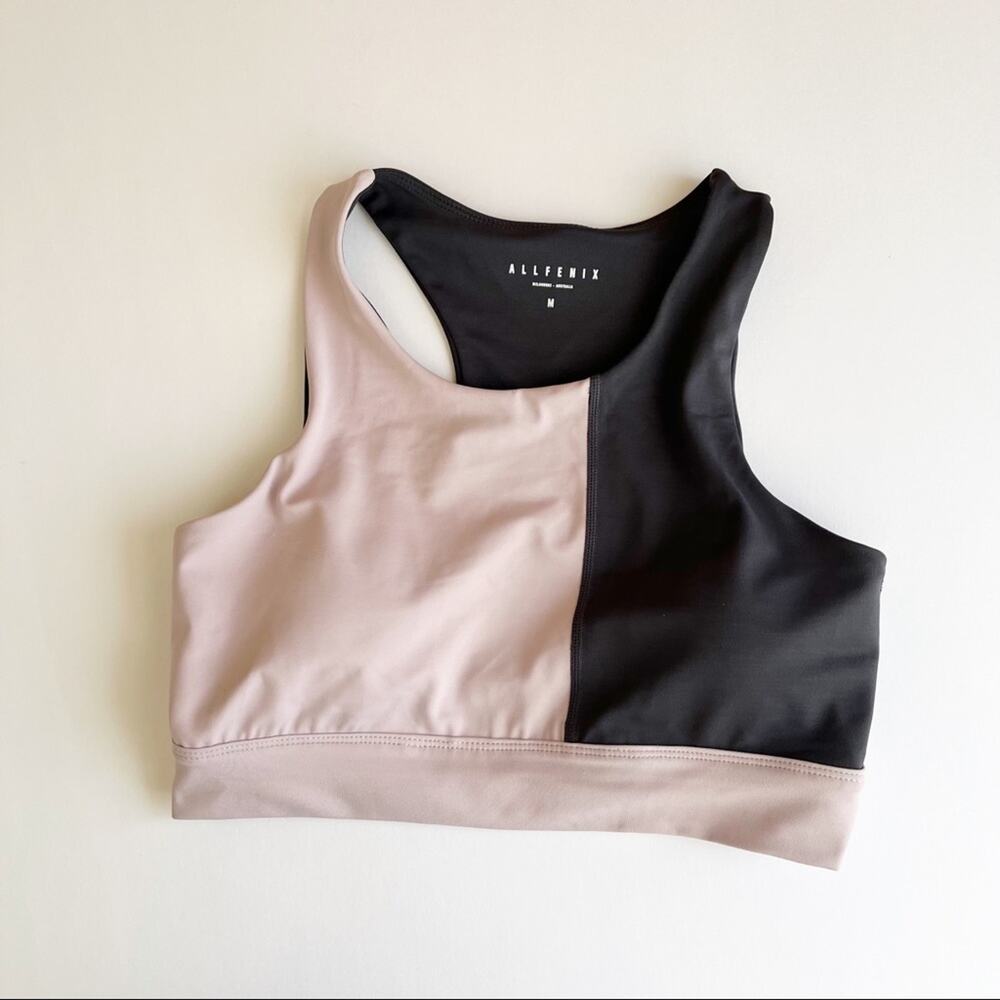 All Fenix Colorblock Racerback Sports Bra - Picture 2 of 6
